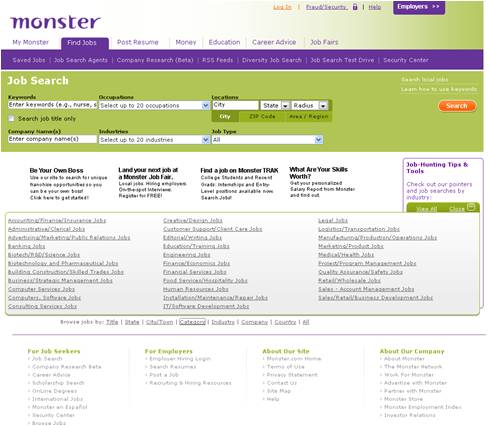 SEO links in expanded layer