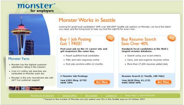 Local campaign in Seattle